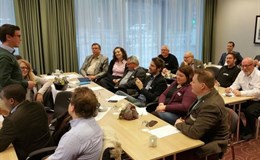 Vorstellungsrunde (2. RotaryBarcamp1850 im Januar 2016)